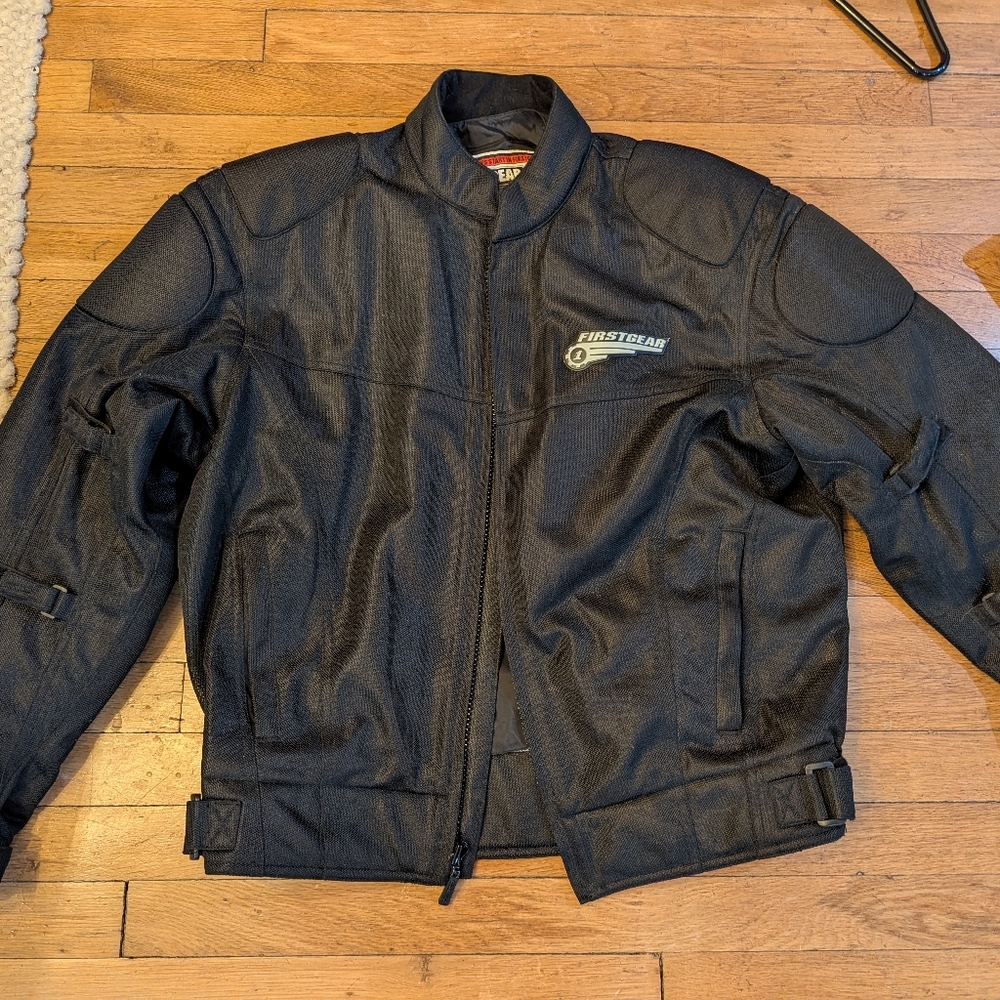 First Gear padded motorcycle jacket - Picture 2 of 7